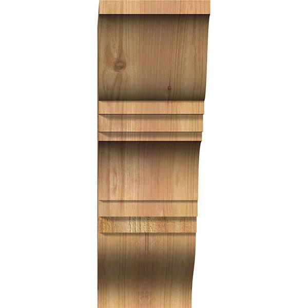 6x22W x 18x22D x 18x22H Western Red Cedar Bracket U3487