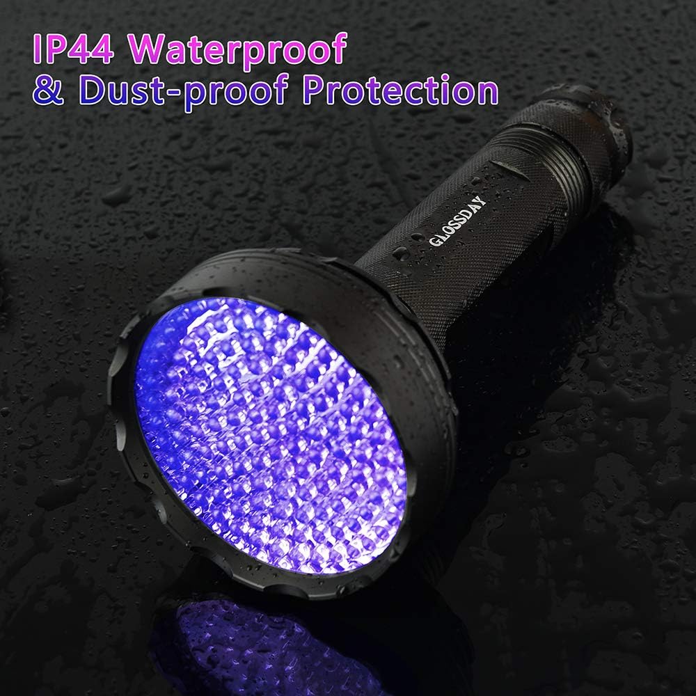128 LED UV Flashlight, Pack of 2 X806