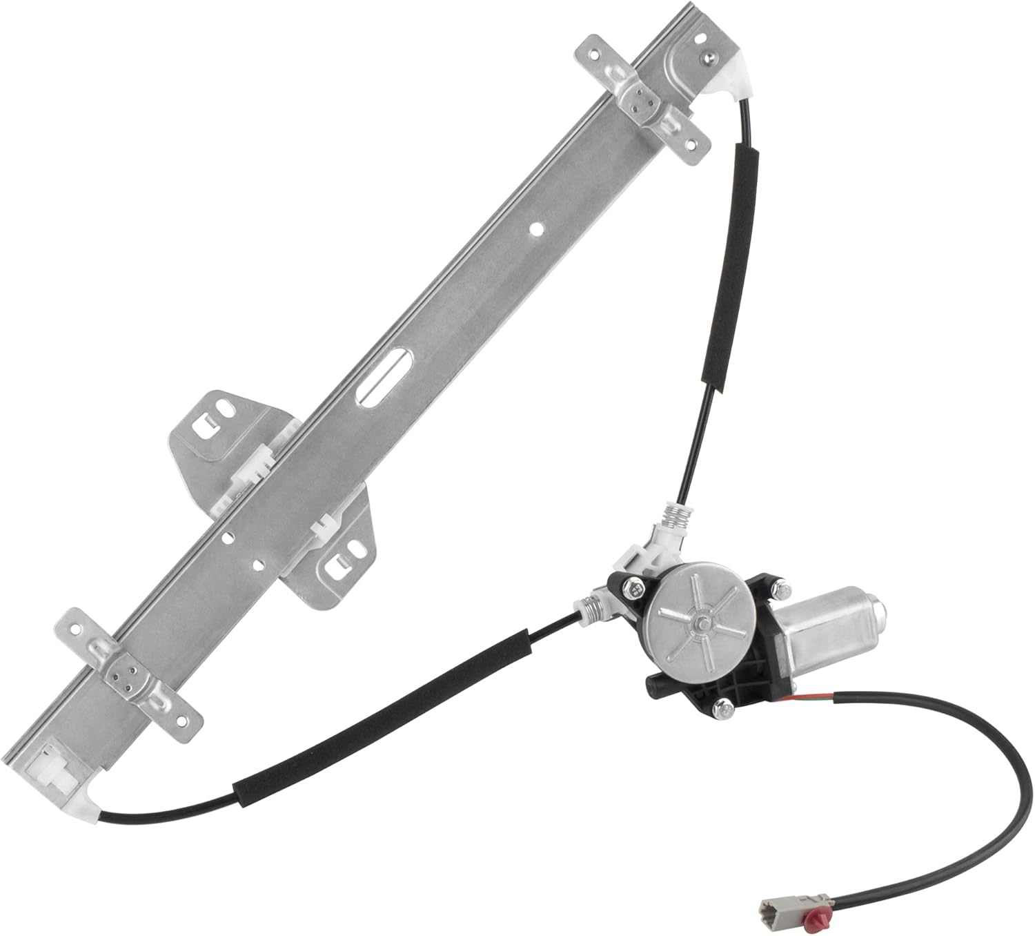 Rear Right Passenger Side Power Window Regulator with Motor for 2003-2008 Honda Pilot Pack of 2 Q3865