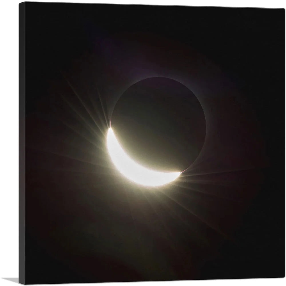 Total Solar Eclipse Canvas Art Print - 18" x 18" R92767