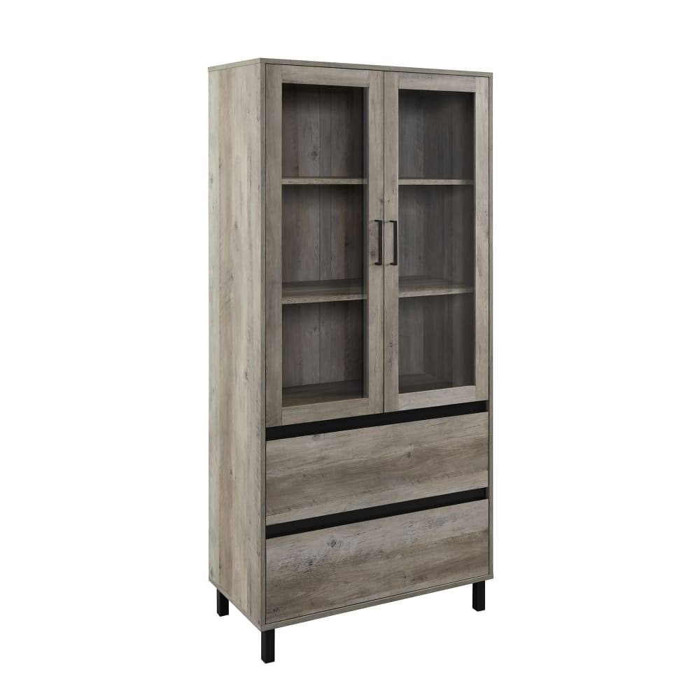 Glass Door Storage Hutch N983