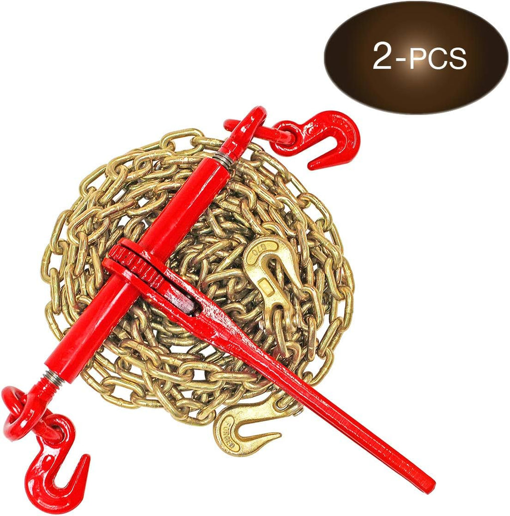 5/16” Grade 70 Chain and Load Binder Kit with 4,700 lbs. Safe Working Load T44654