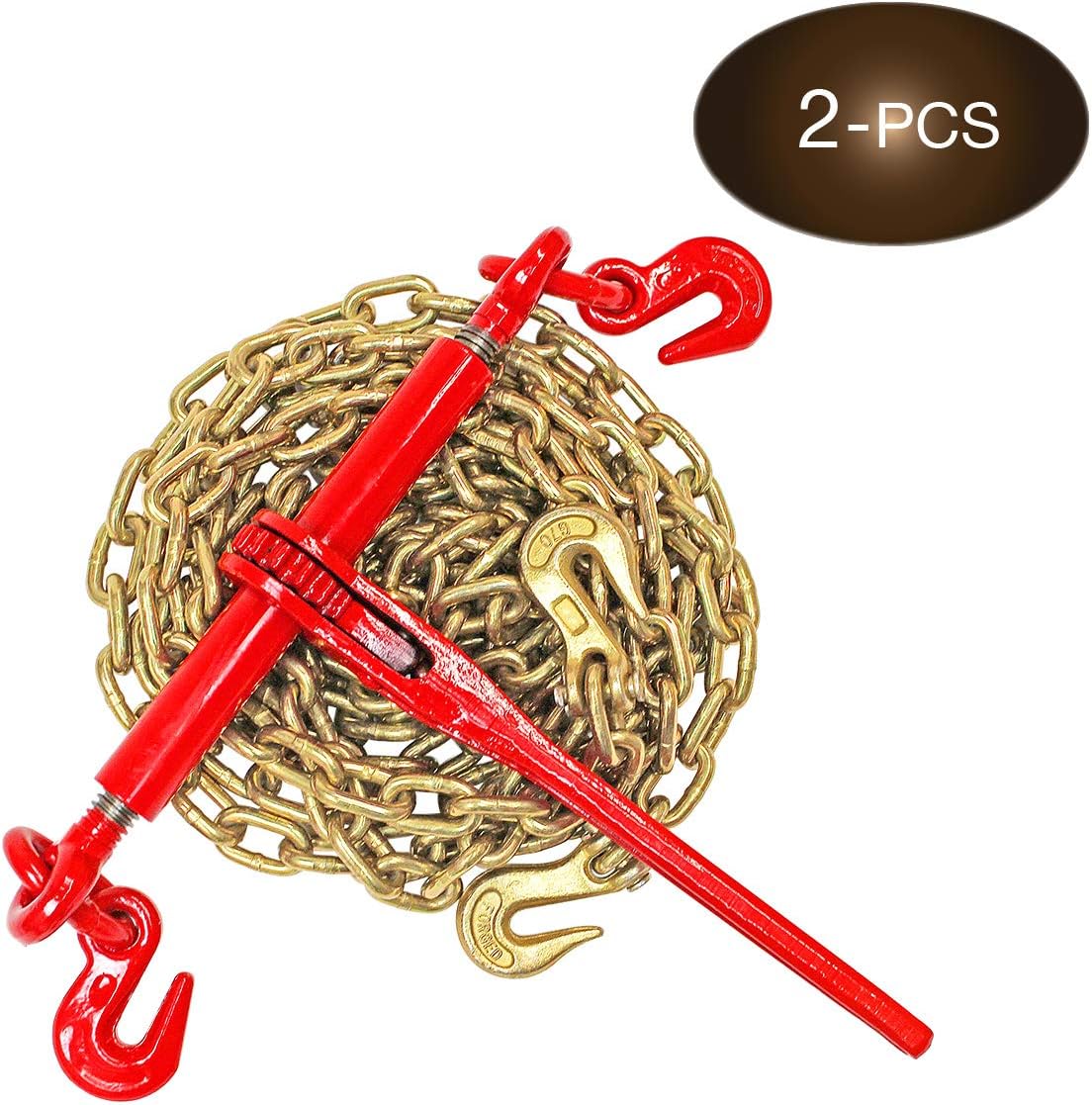 5/16” Grade 70 Chain and Load Binder Kit with 4,700 lbs. Safe Working Load T44654