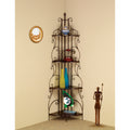 4-Shelf Corner Bookcase C3412