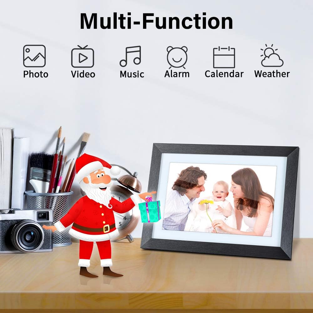 10.1" IPS Touch Screen WiFi Digital Picture Frame B763