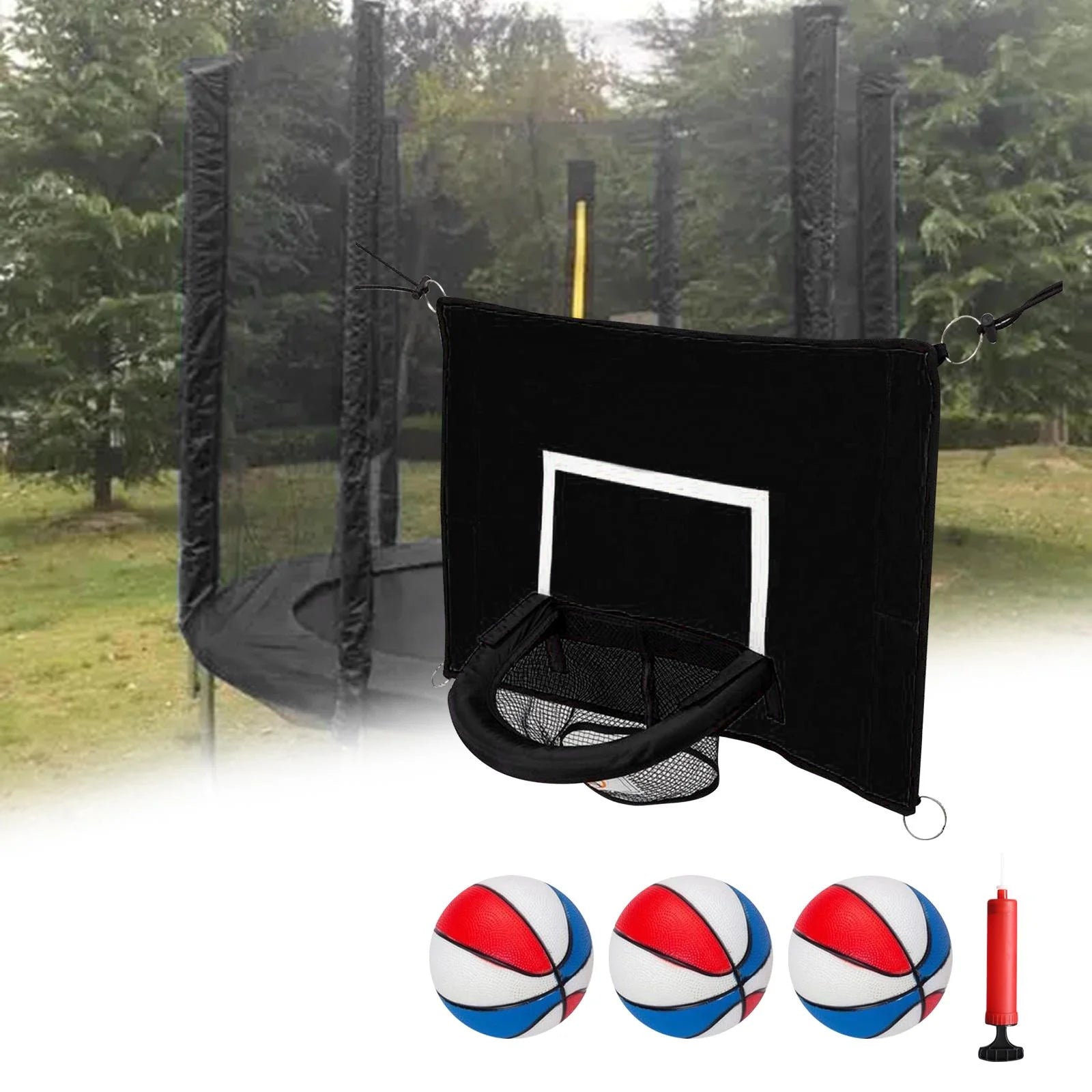 Outdoor Basketball Hoop Attachment for Trampoline C78328