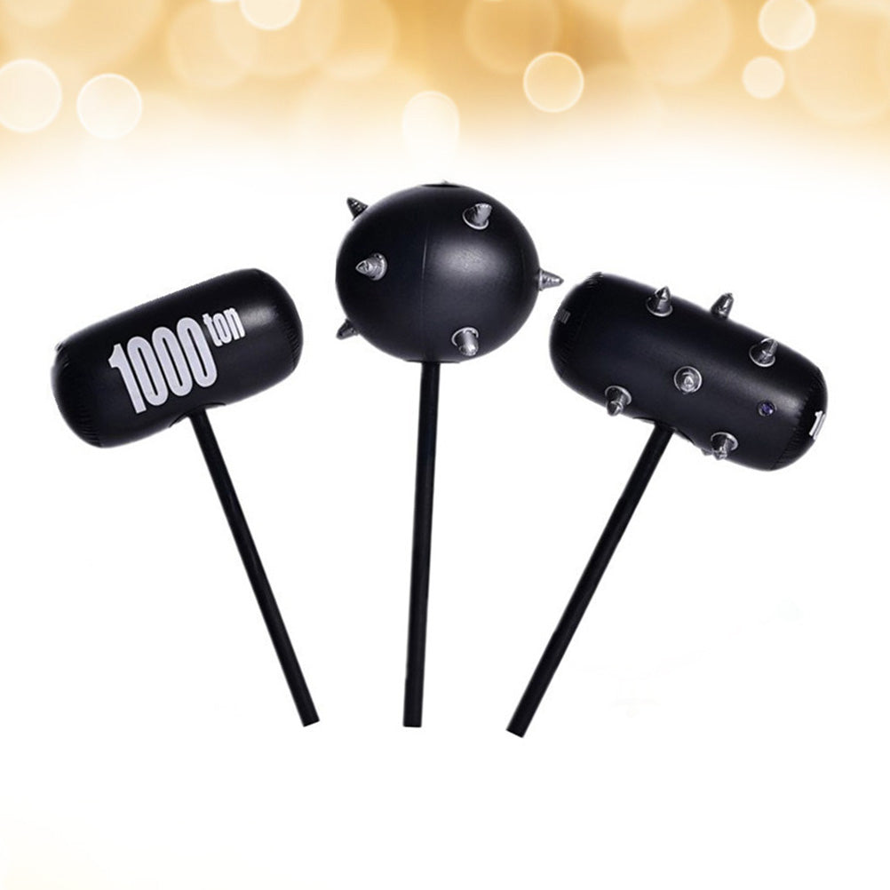 3PCS PVC Inflatable Meteor Hammer Toy K84305