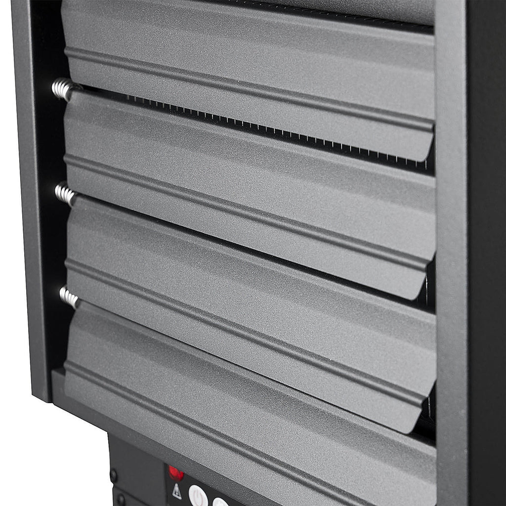 Black 7500w 240V Hard Wired Digital Ceiling Mount Electric Garage Heater with Remote Y11782