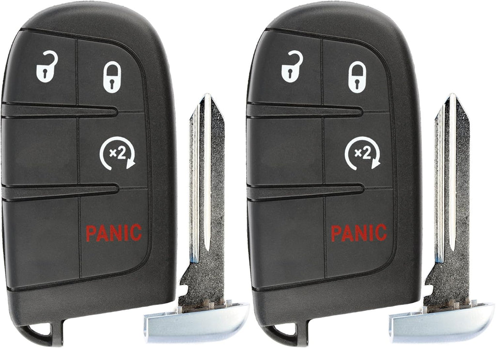 Pack of 2 Keyless Entry Remote Car Smart Key Fob B600