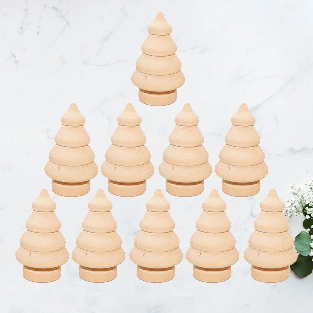 40 Pcs Natural Bamboo DIY Wooden Peg Dolls X4691