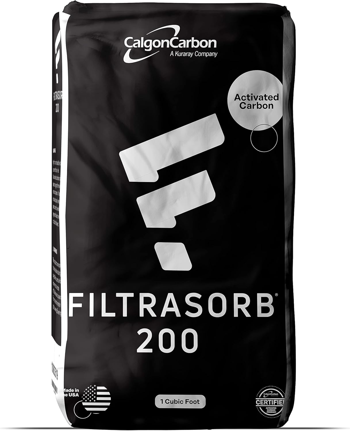 1 Cubic Foot Activated Carbon for Water / Air Filter Refill J83516
