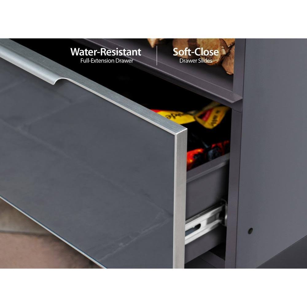 Aluminum Outdoor Kitchen Kamado Cabinet S28016