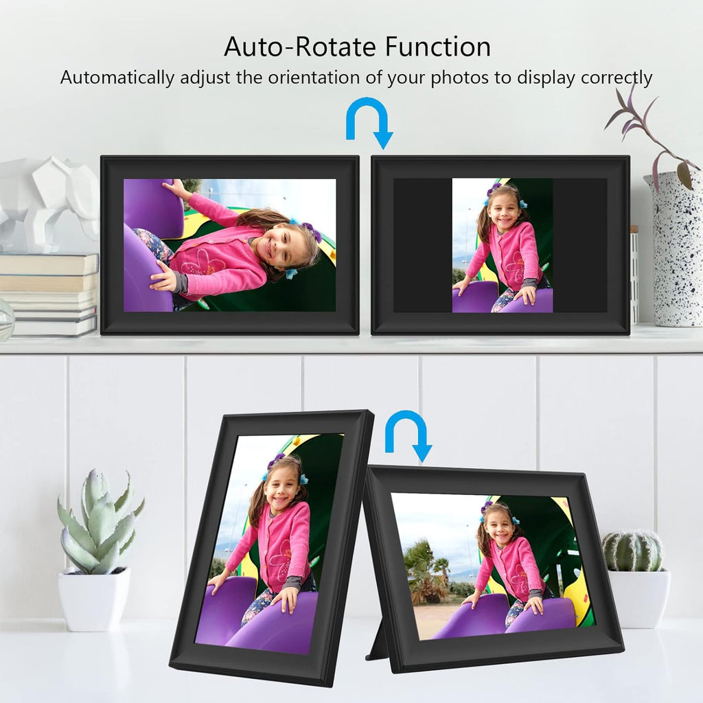 10.1 Inch Smart WiFi Digital Photo Frame with Touch Screen W743473