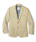 Khaki Stretch Sateen Blazer D368922