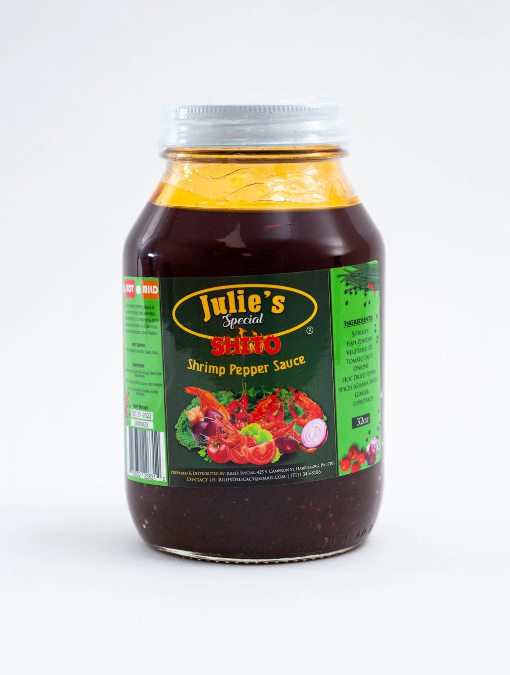 Shrimp Pepper Sauce, 32oz S6596