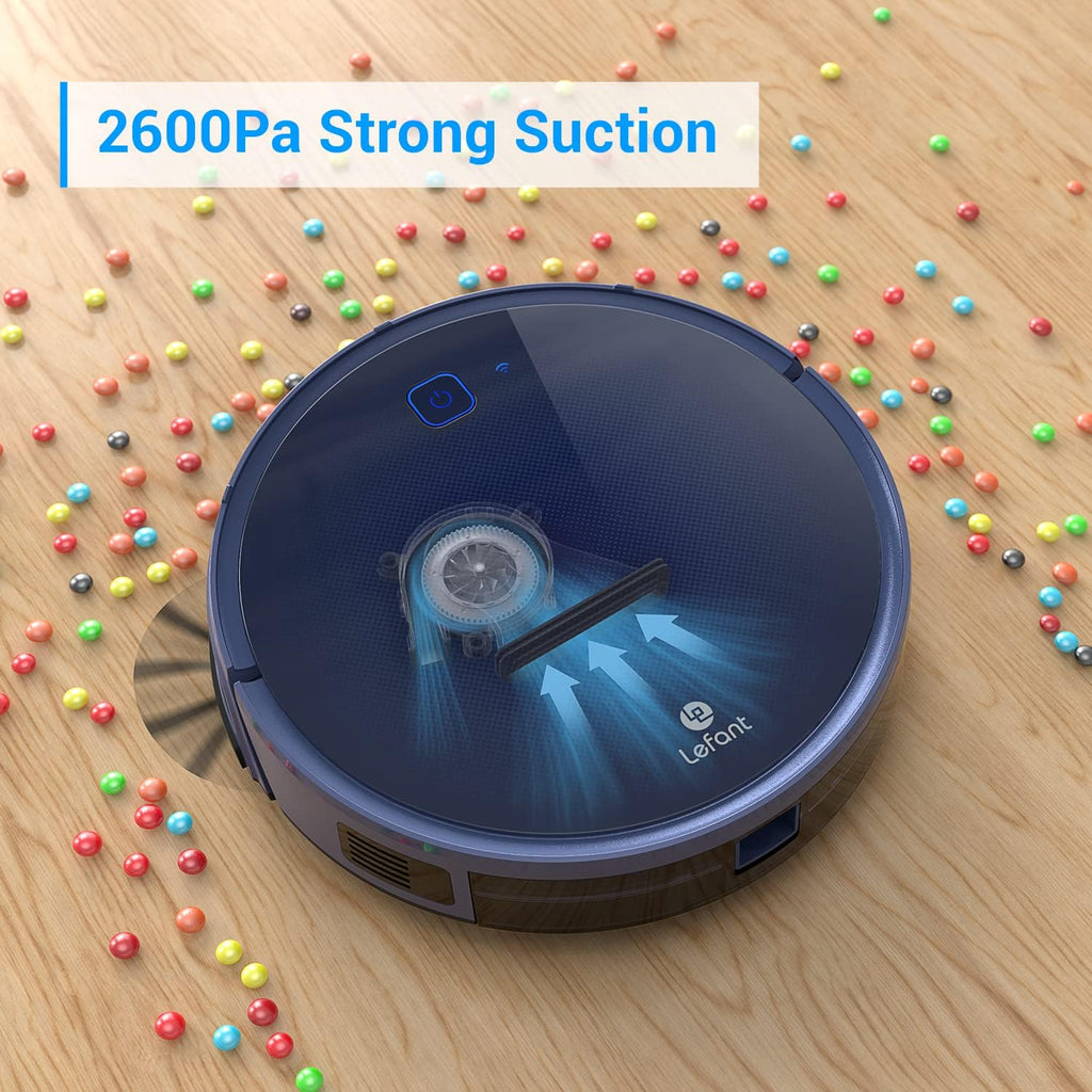 Robot Vacuum Cleaner, 2600Pa Suction, 120 mins Runtime H1759
