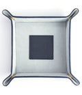 Navy Blue Leather Valet Tray O138