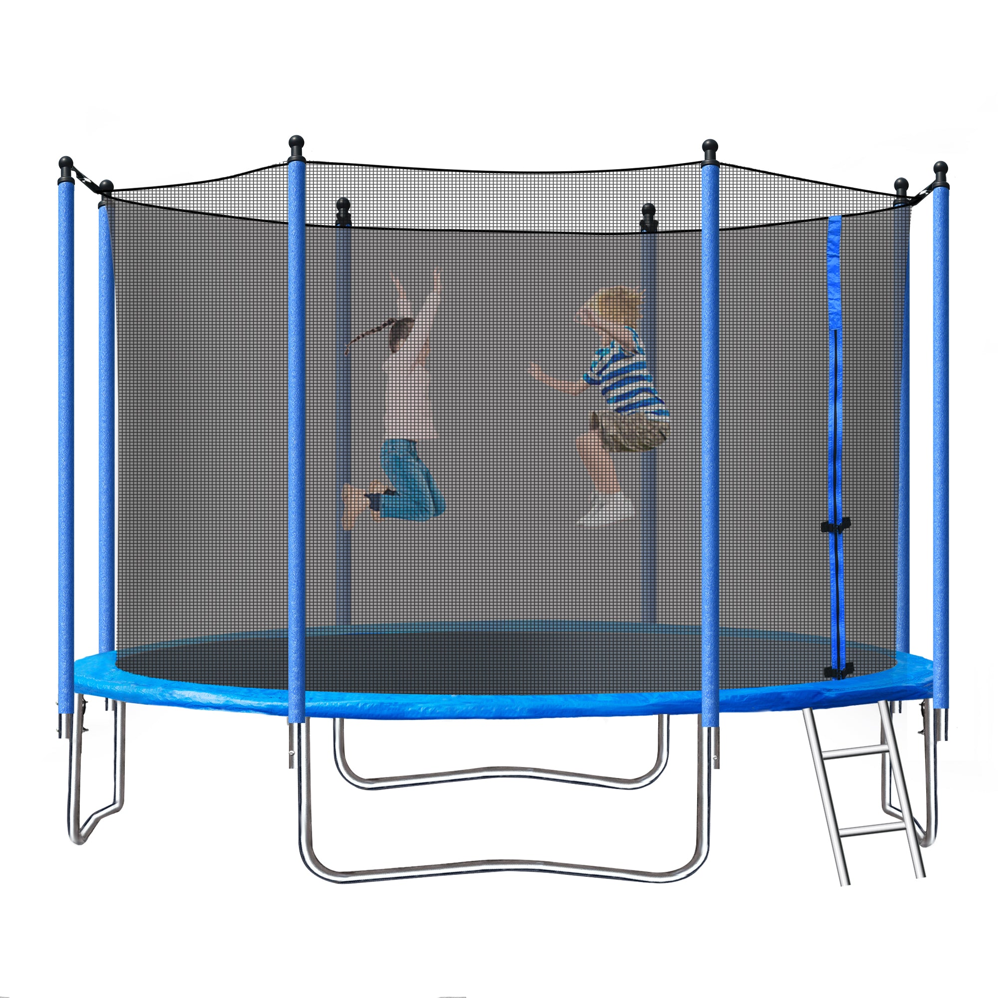 10FT Steel Tube Trampoline with Ladder F101607