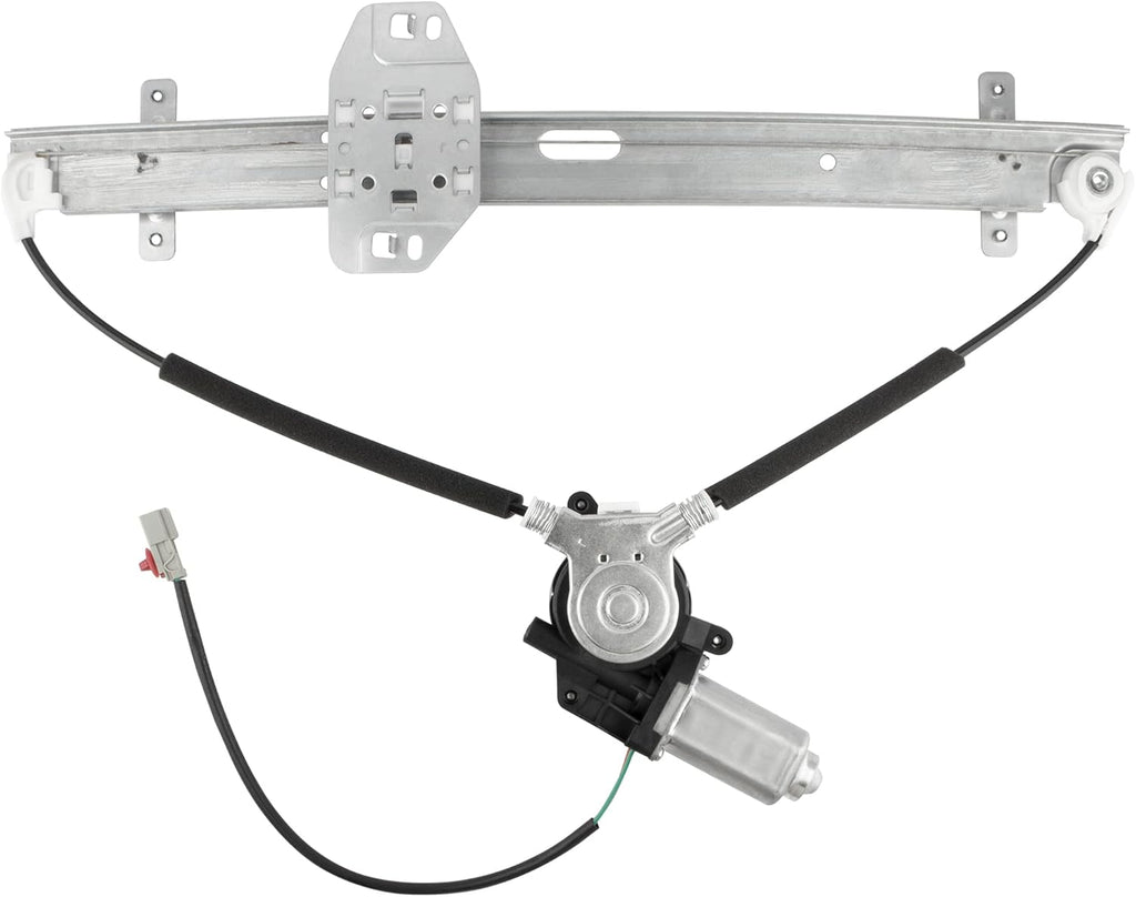 Rear Right Passenger Side Power Window Regulator with Motor for 2003-2008 Honda Pilot Pack of 2 Q3865