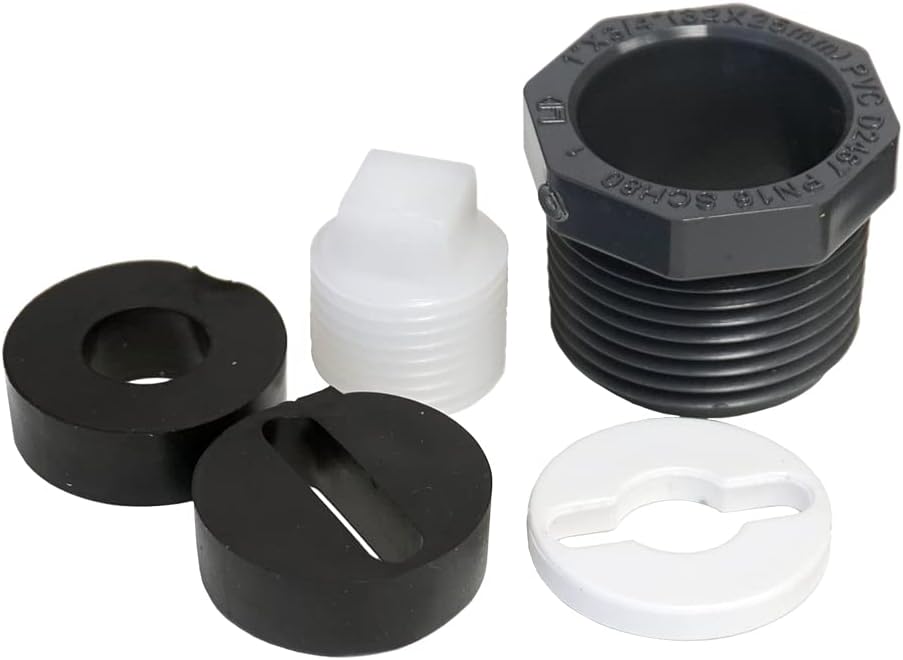 6-Inch Well Seal Cap Single Drop 1-1/4 in Pack of 2 O86905