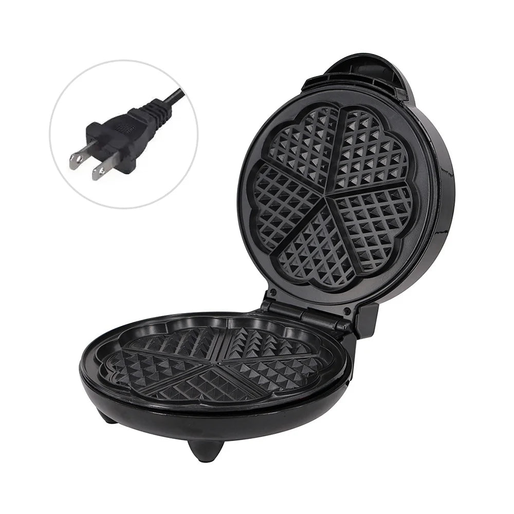 1000W Heart-Shaped Waffle Maker P5985