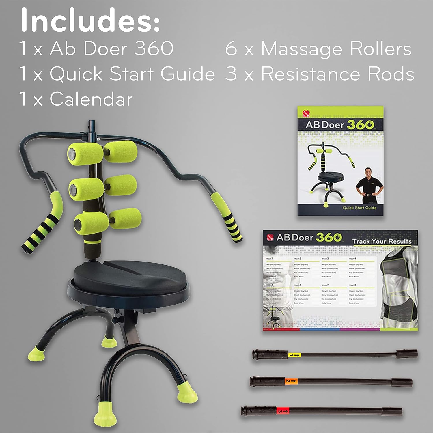 AB Doer 360 Fitness System P152756