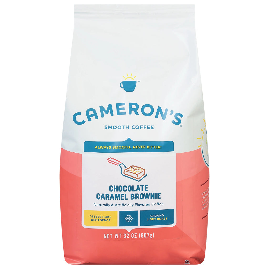 Chocolate Caramel Brownie Flavored Roasted Ground Coffee, 32 Ounce F58139