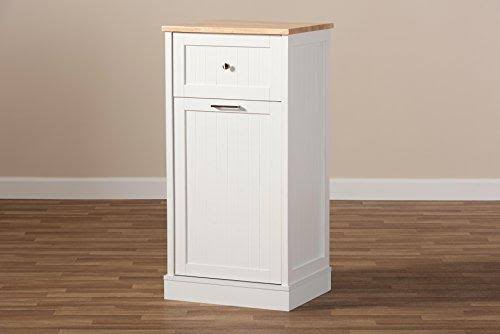 White/Oak Brown Kitchen Cabinet F801