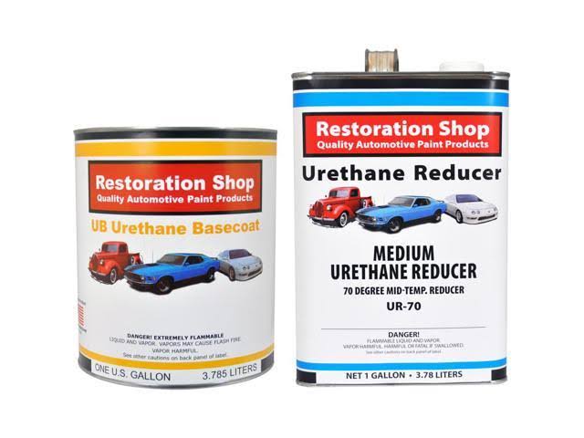 Aqua Urethane Basecoat Clearcoat Car Paint Complete Gallon Kit R826