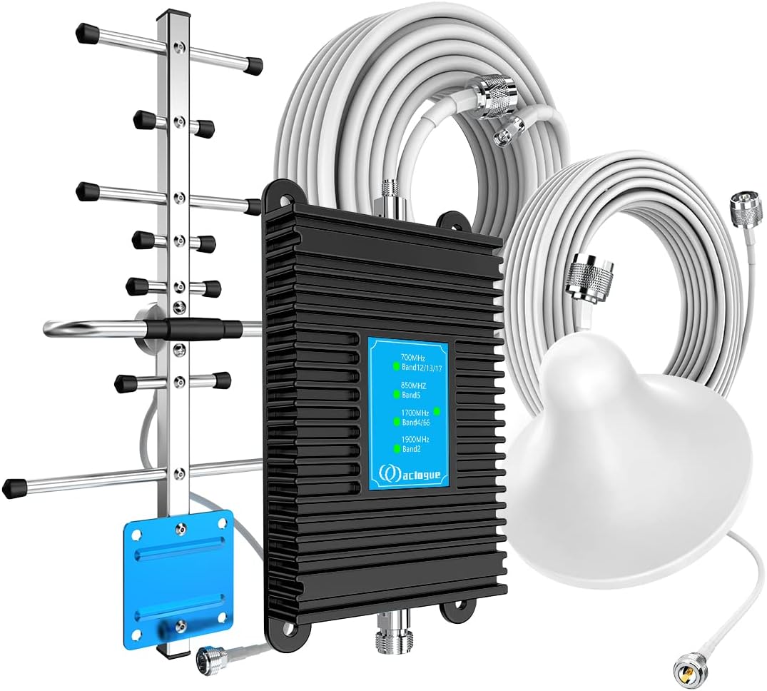 5G Phone Signal Booster, 4G LTE, 4500sq.ft, FCC Approved A536974