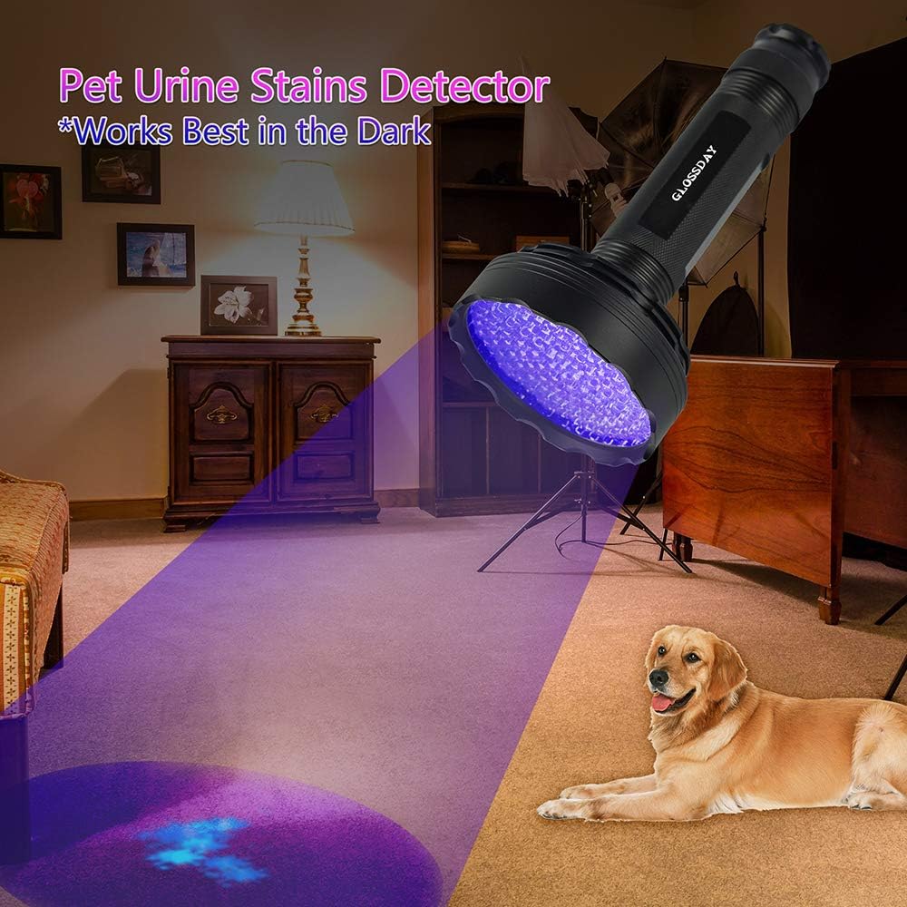 128 LED UV Flashlight, Pack of 2 X806