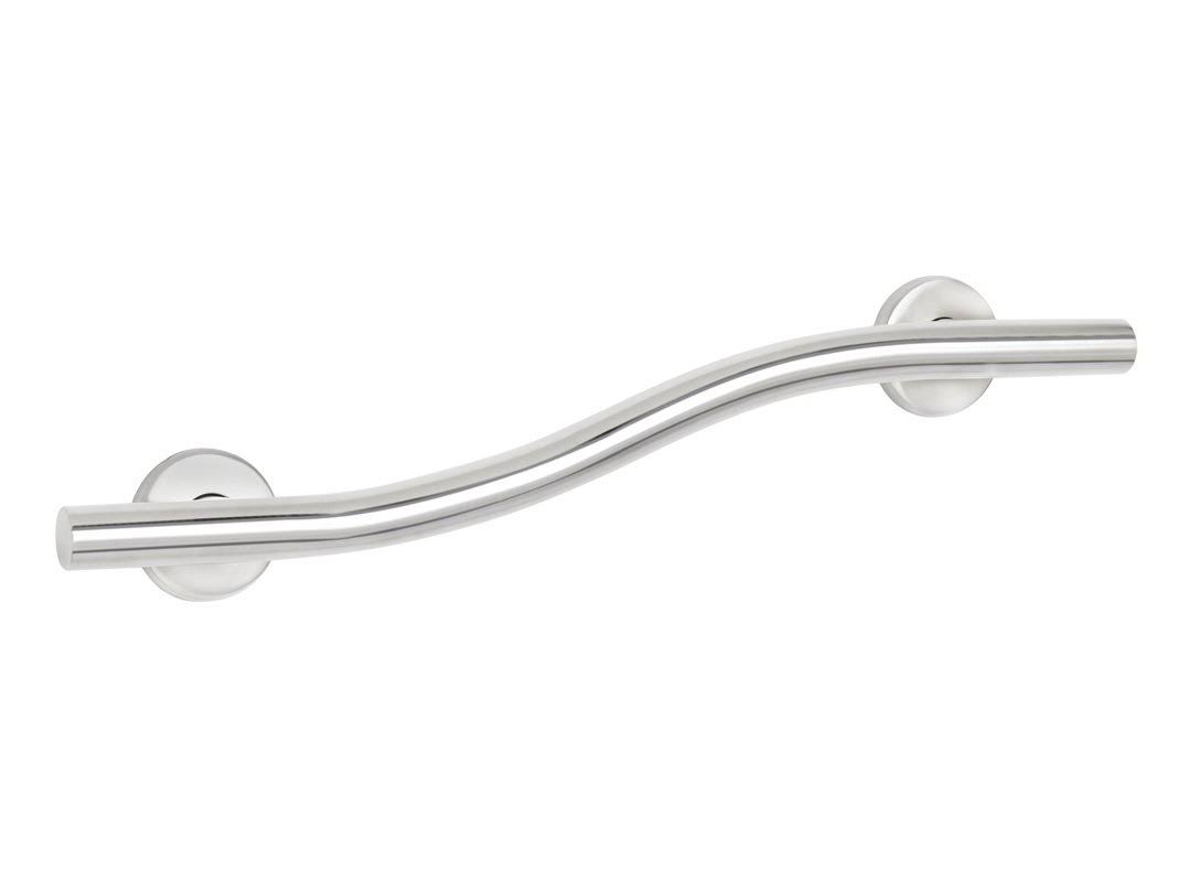 Satin Stainless S-Curve Grab Bar T70511