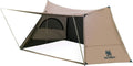 Solo Camping Tent Shelter with 4 Poles Waterproof Bushcraft P364198