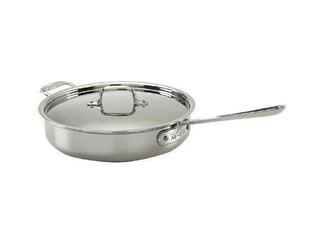 3 qt Stainless Steel Saute Pan with Lid R3766