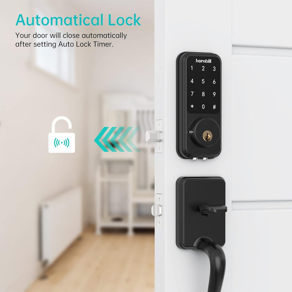 Smart Door Lock with Keypad Deadbolt Digital Electric Door Lock R7382