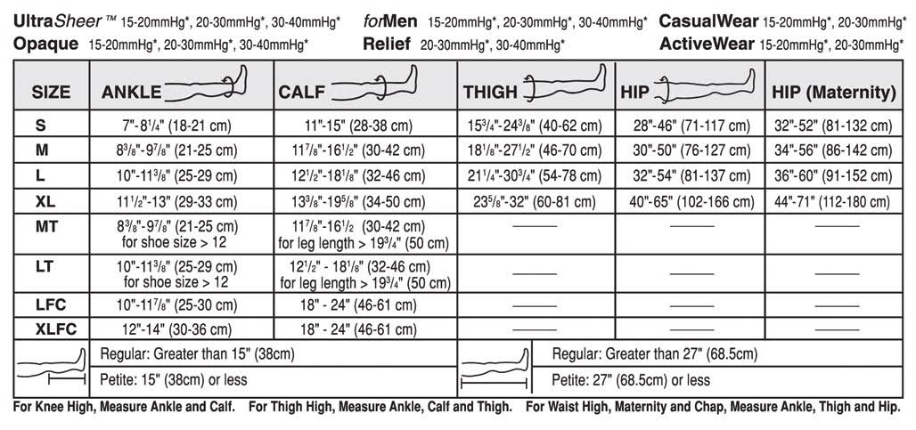 Opaque 20-30 mmHg L-Full Calf Black Knee High Q232