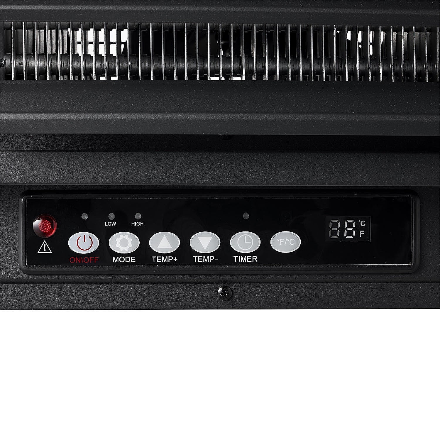 Black 7500w 240V Hard Wired Digital Ceiling Mount Electric Garage Heater with Remote Y11782