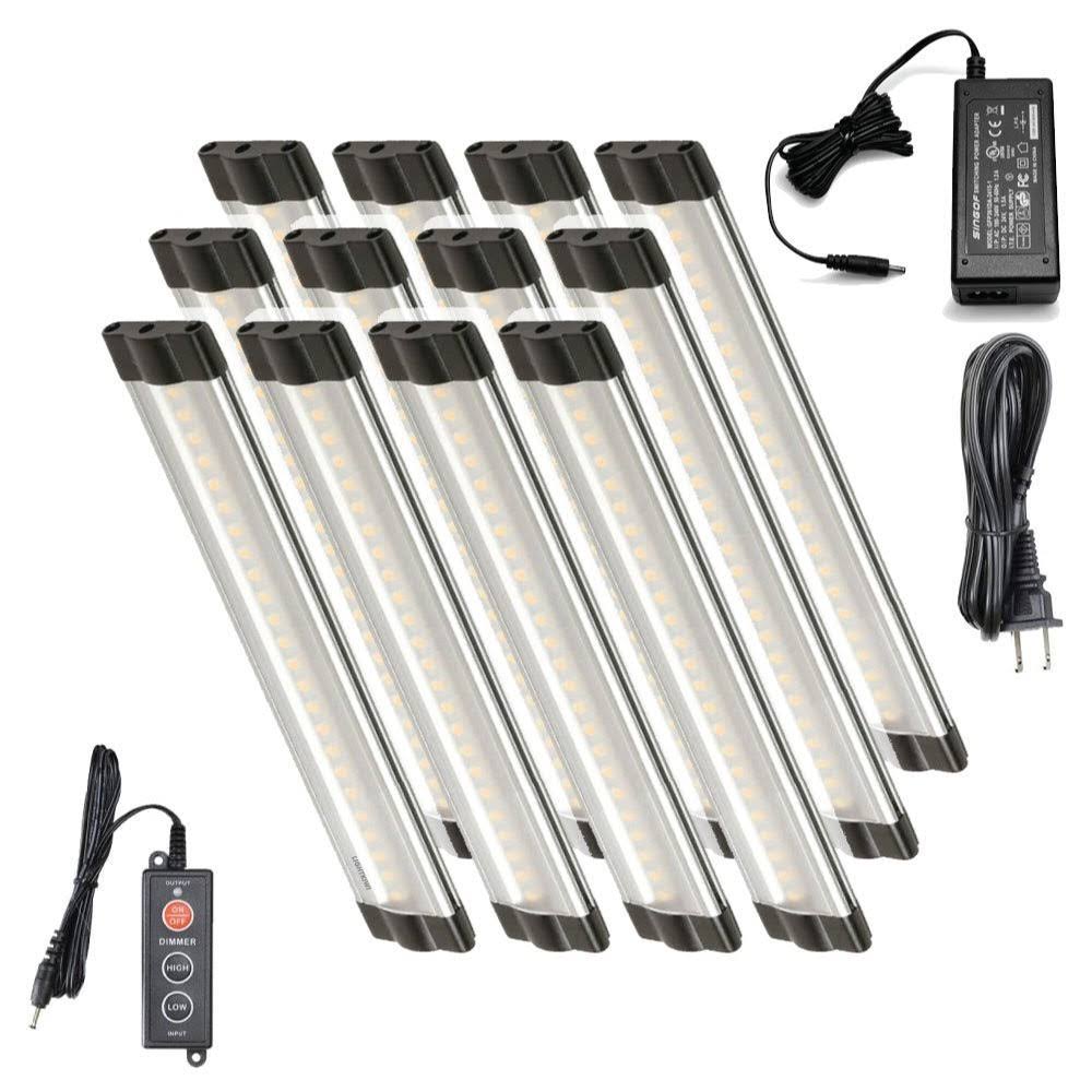 6 inch Warm White Modular LED Under Cabinet Lighting Pro Kit Q581