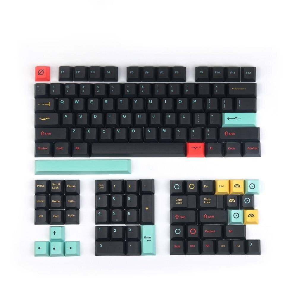 Metropolitan Keycap Sublimation for Mechanical Keyboard Cherry (Blue) N476