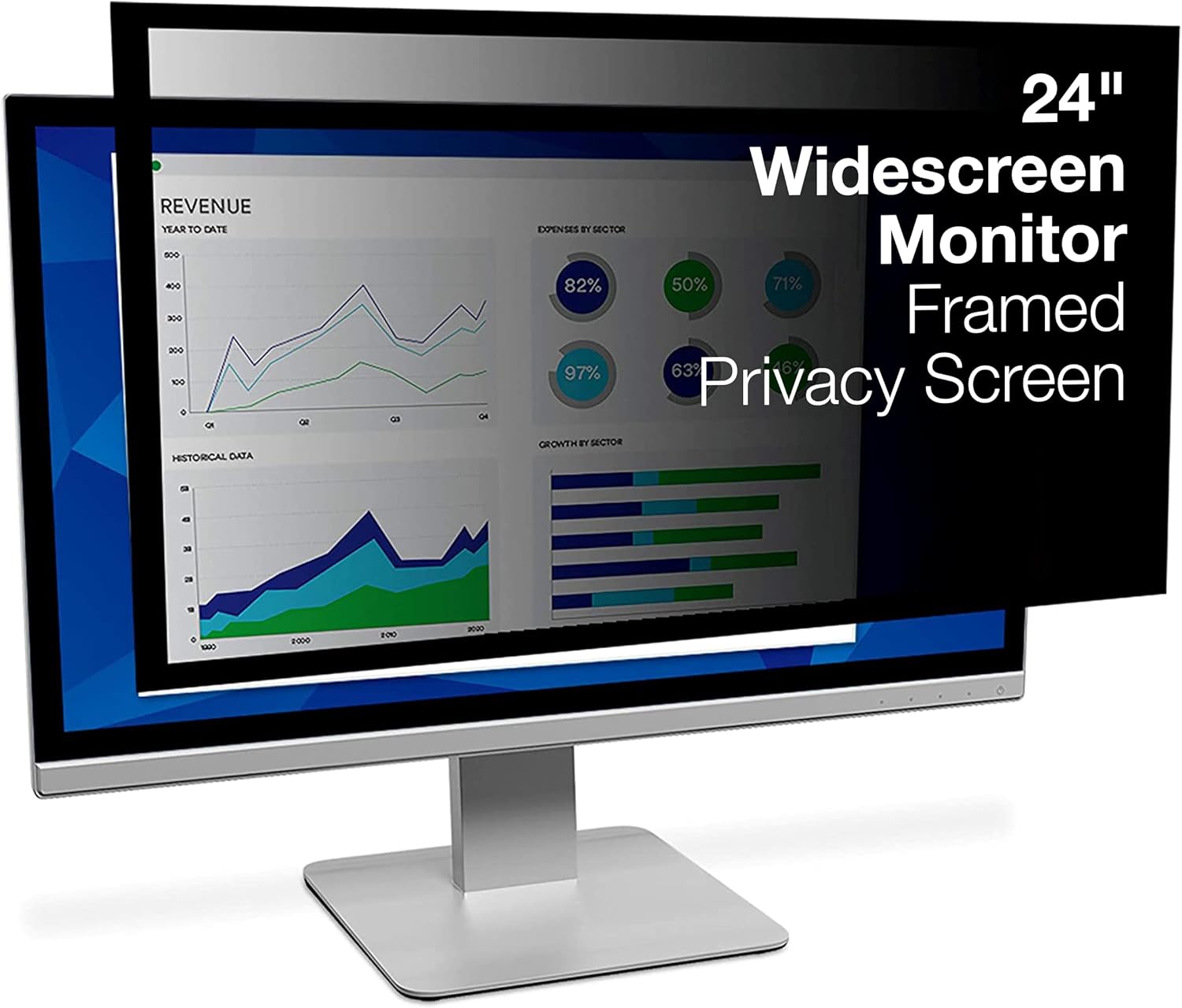 27 Inch Reversable Gloss/Matte Monitor Privacy Filter S294731