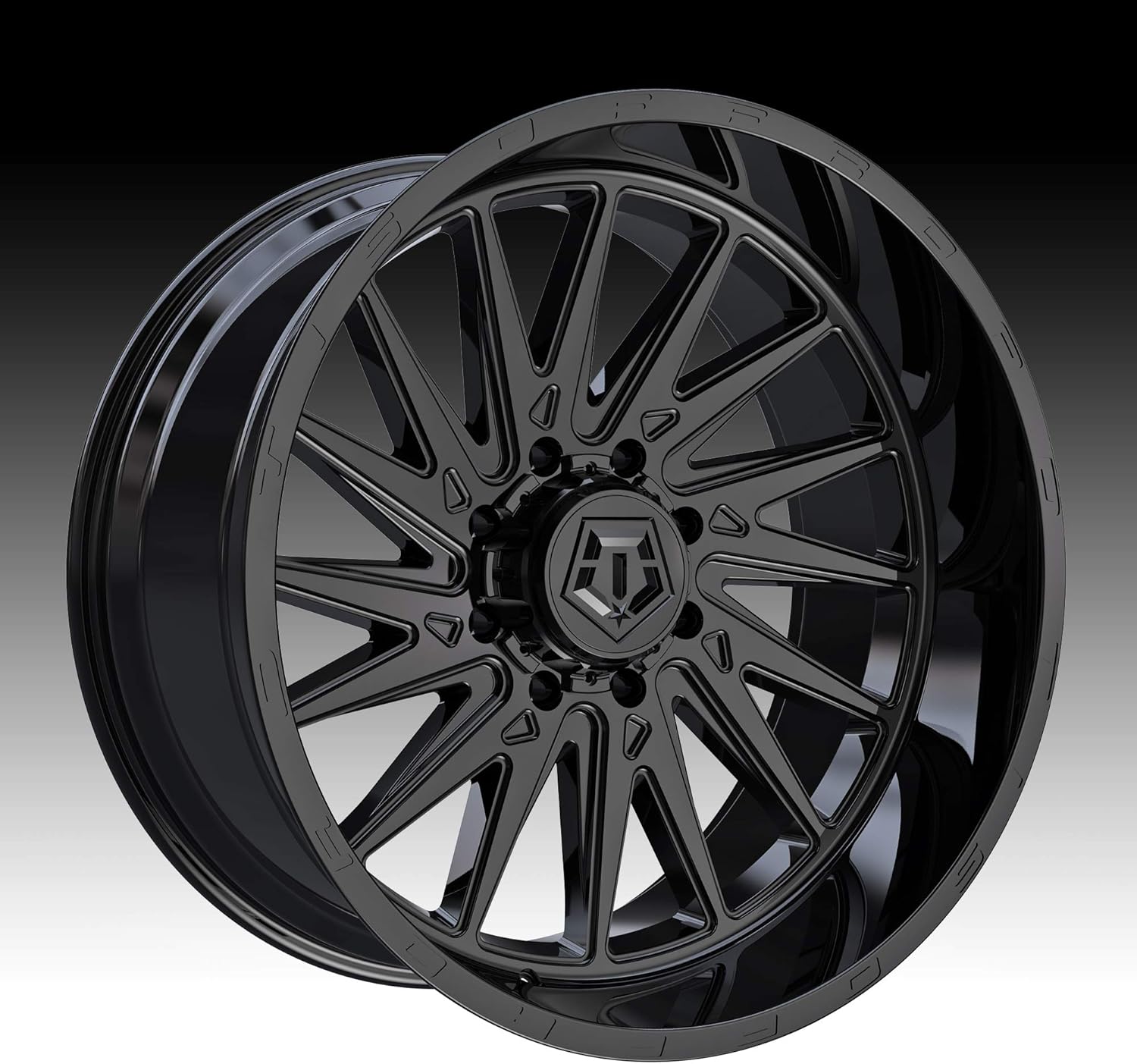 Black Wheel Rim 22" F63552