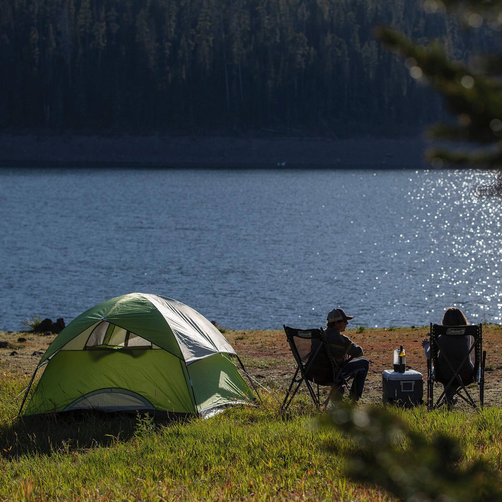 Green and Navy 2 Person Tent P86664