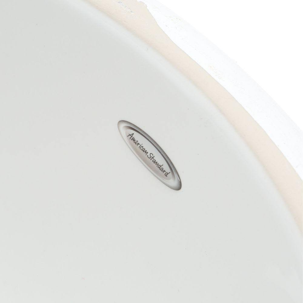 White Undermount Bathroom Sink P852