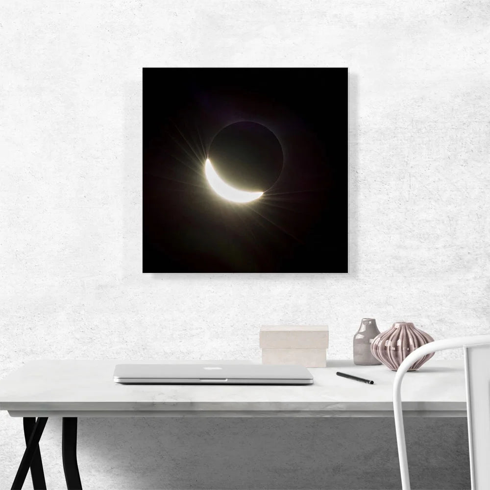 Total Solar Eclipse Canvas Art Print - 18" x 18" R92767