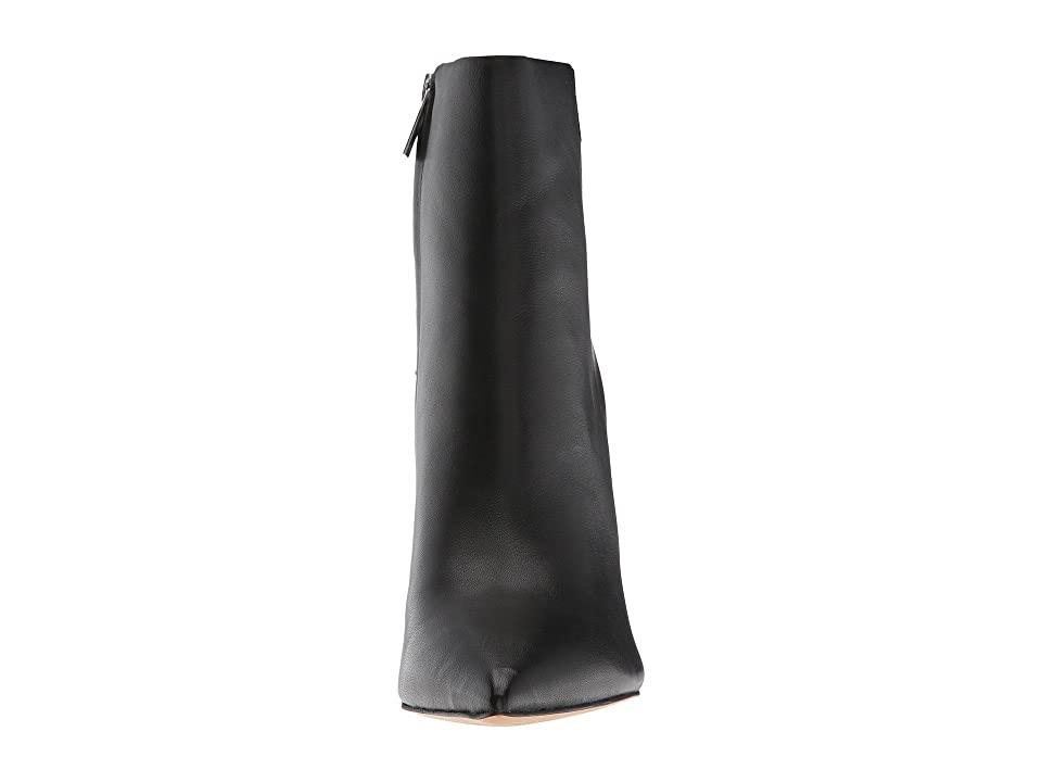Black Leather Men&s Shoes, Size 6.5 B64478