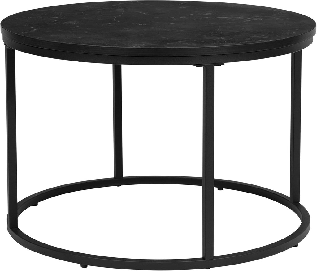Black End Table Set of 2 P183