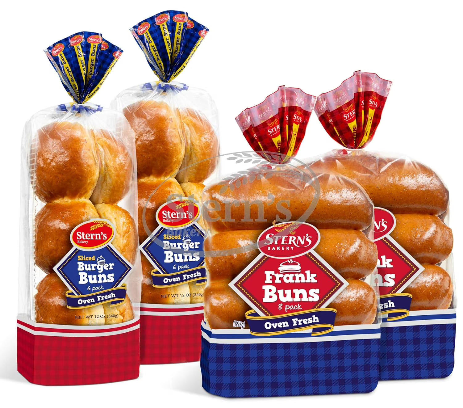 Hot Dog and Hamburger Combo Package, 2 Packs of Hotdog and 2 Packs of Burger C654