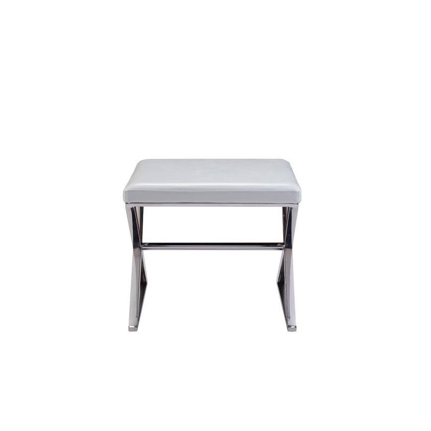Faux Leather Bench T326482