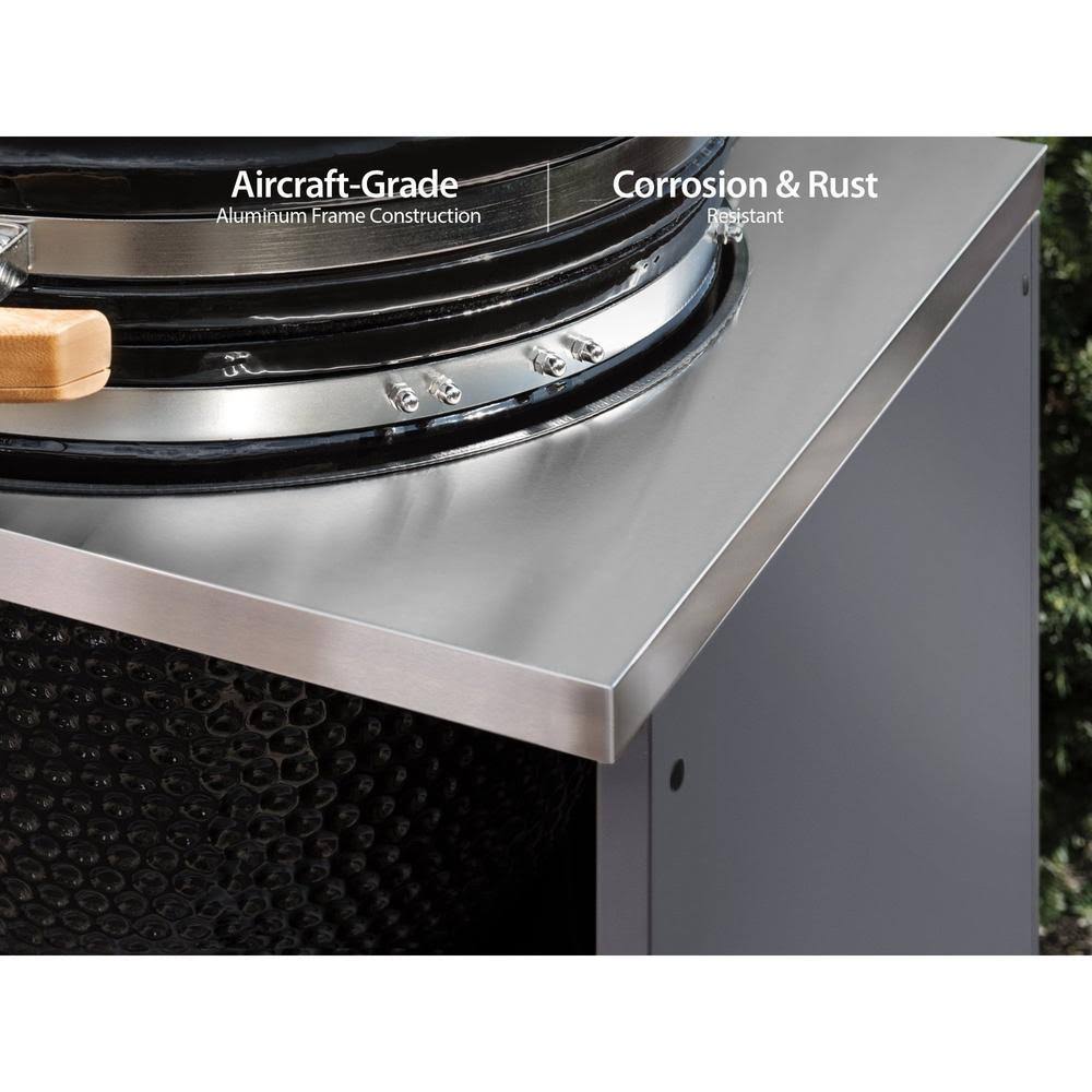 Aluminum Outdoor Kitchen Kamado Cabinet S28016