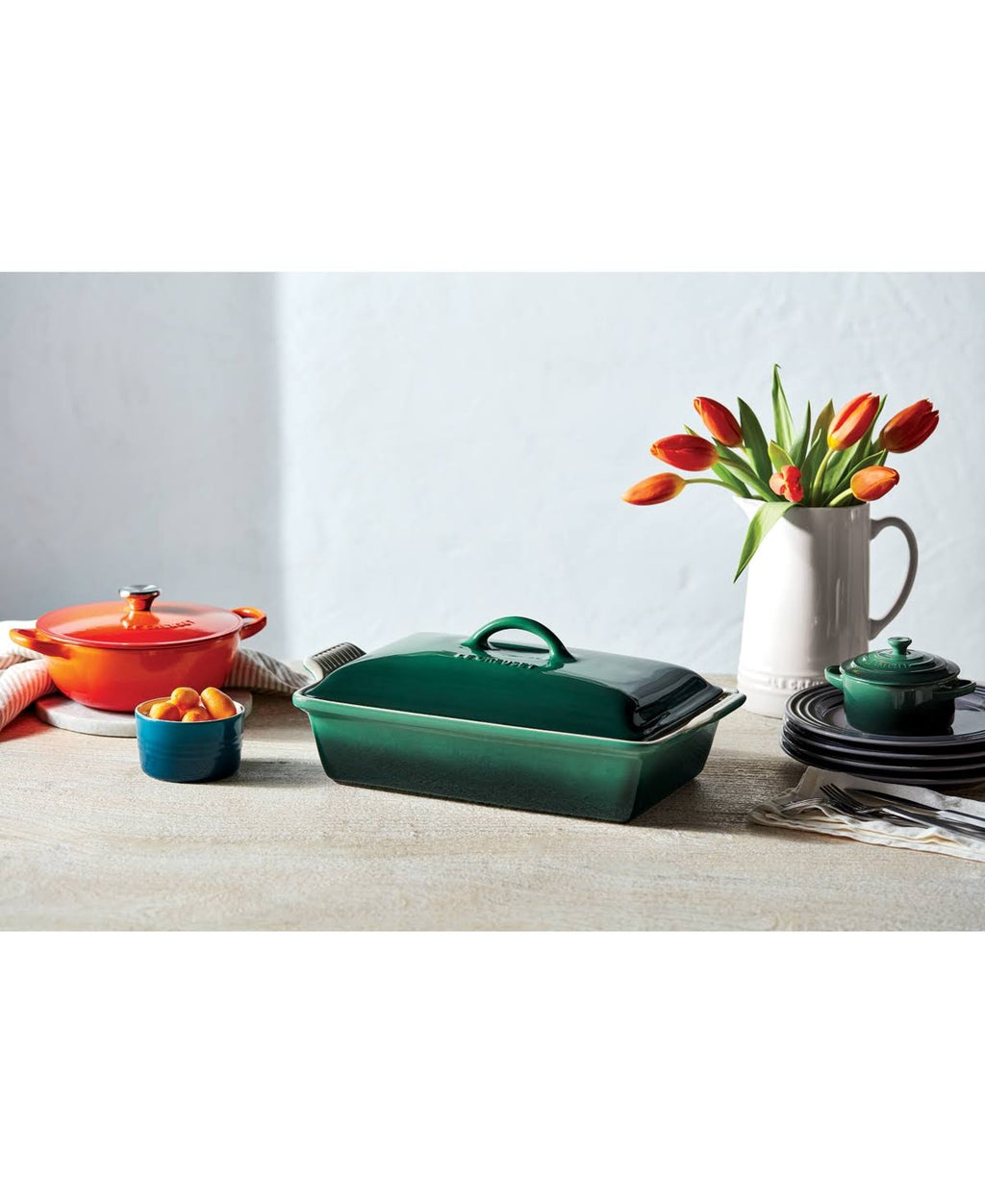 4 qt Covered Rectangular Casserole P7903